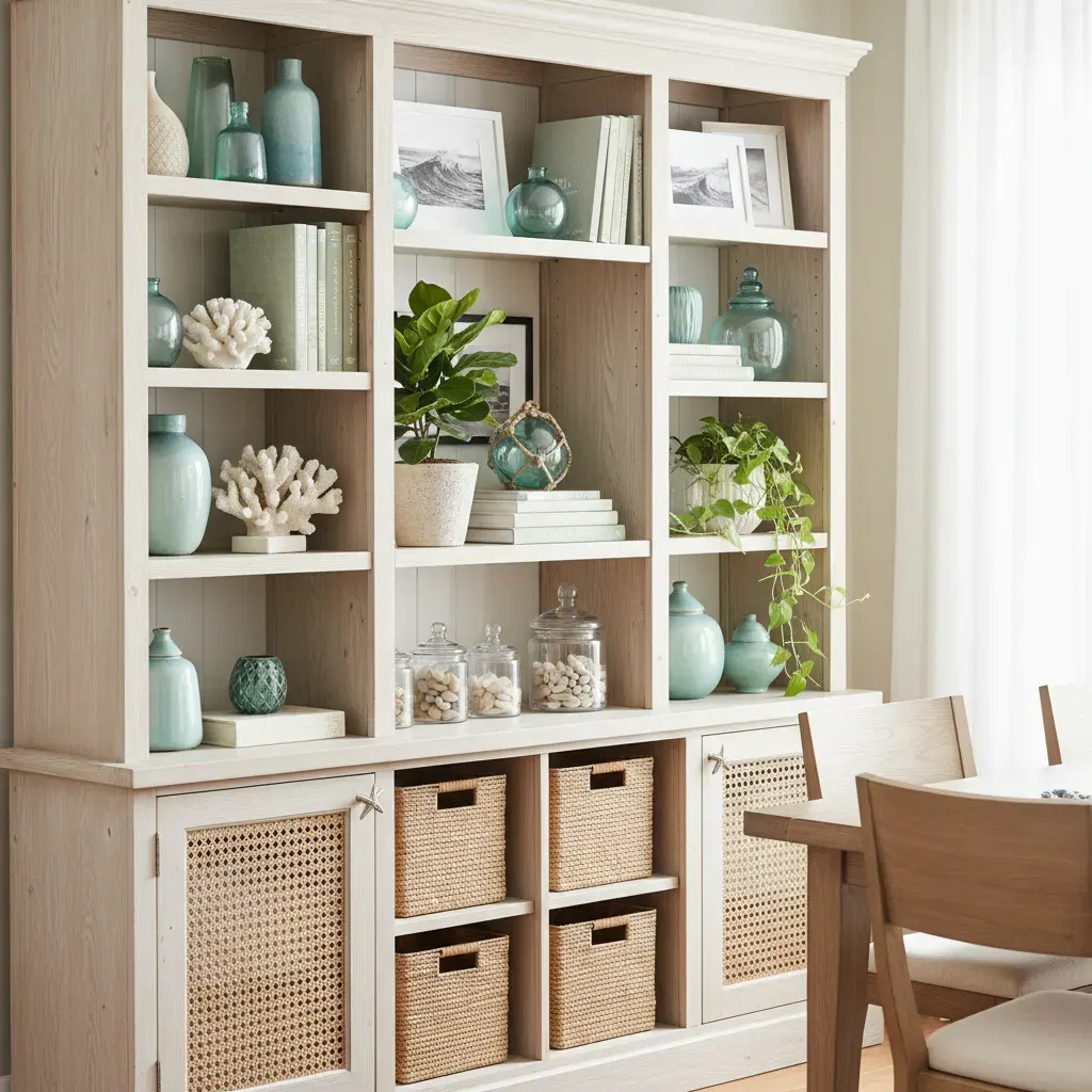 Coastal Eetkamer - rekken en opbergen