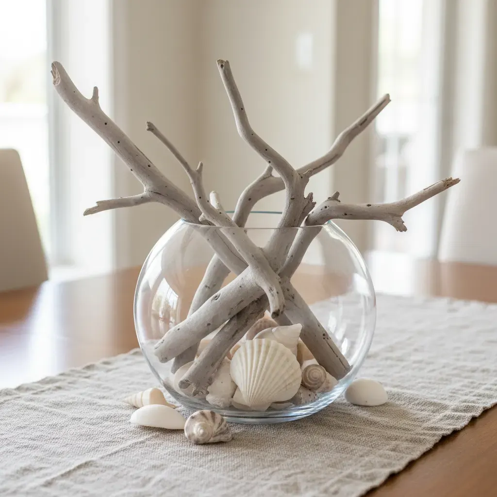 Coastal Eetkamer - detail van materialen en textuur