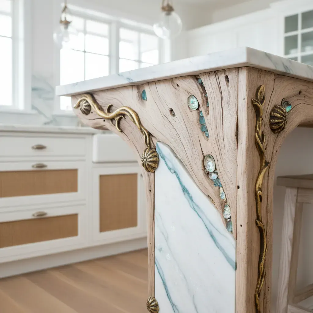 Coastal Keuken - meubels en opstelling