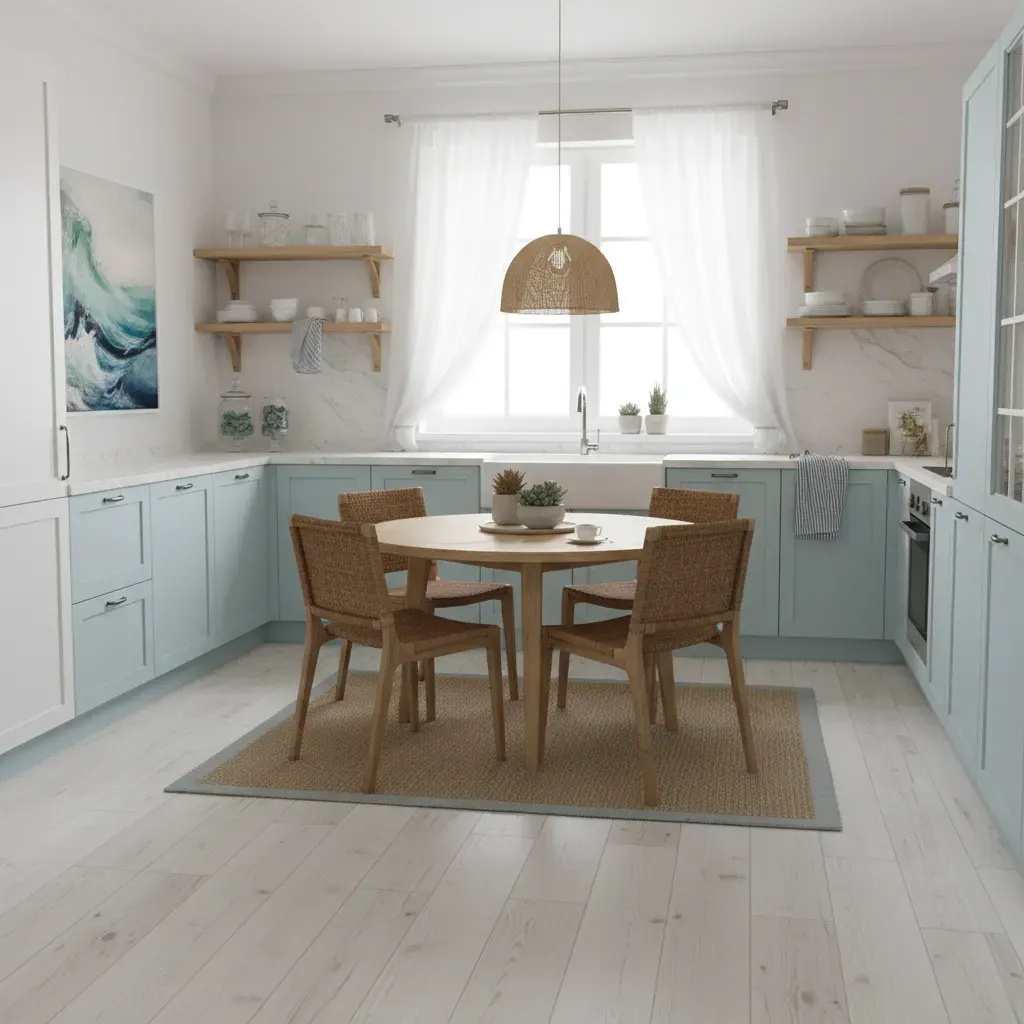 Coastal Keuken - budgetvriendelijke look