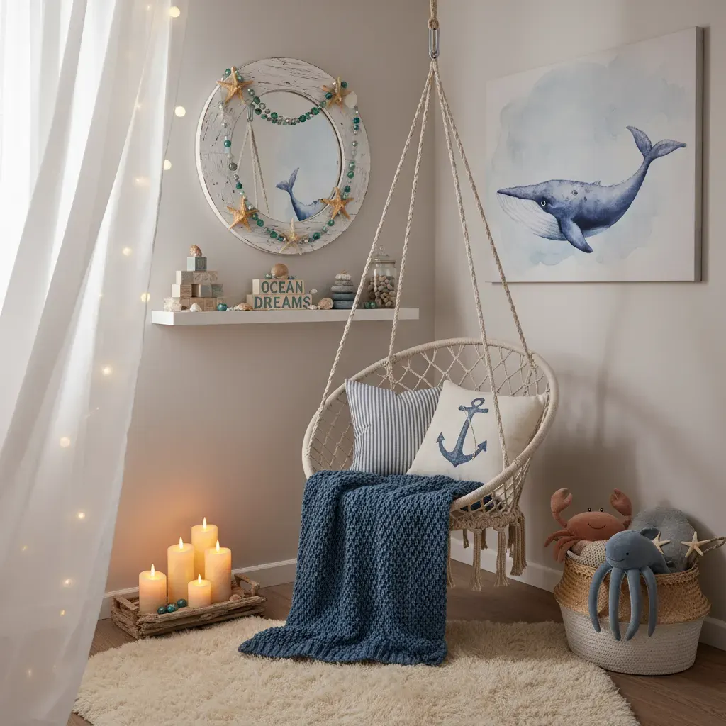 Coastal Kinderkamer - sfeervol hoekje