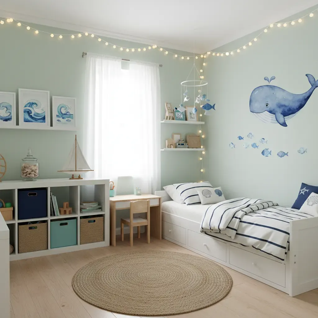 Coastal Kinderkamer - budgetvriendelijke look