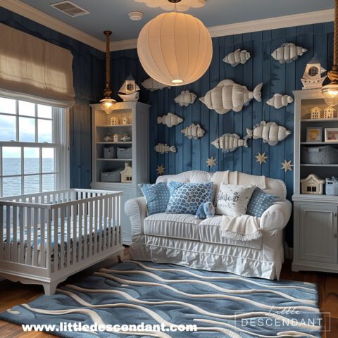 Coastal Kinderkamer - sfeervolle kinderkamer 8