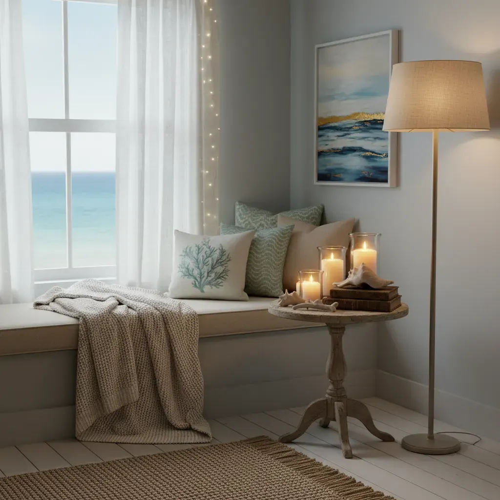 Coastal Slaapkamer - sfeervol hoekje