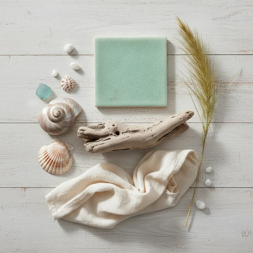 Coastal Slaapkamer - inrichting en decoratie