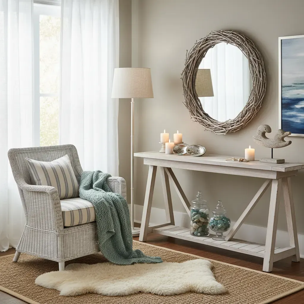 Coastal Werkkamer - sfeervol hoekje