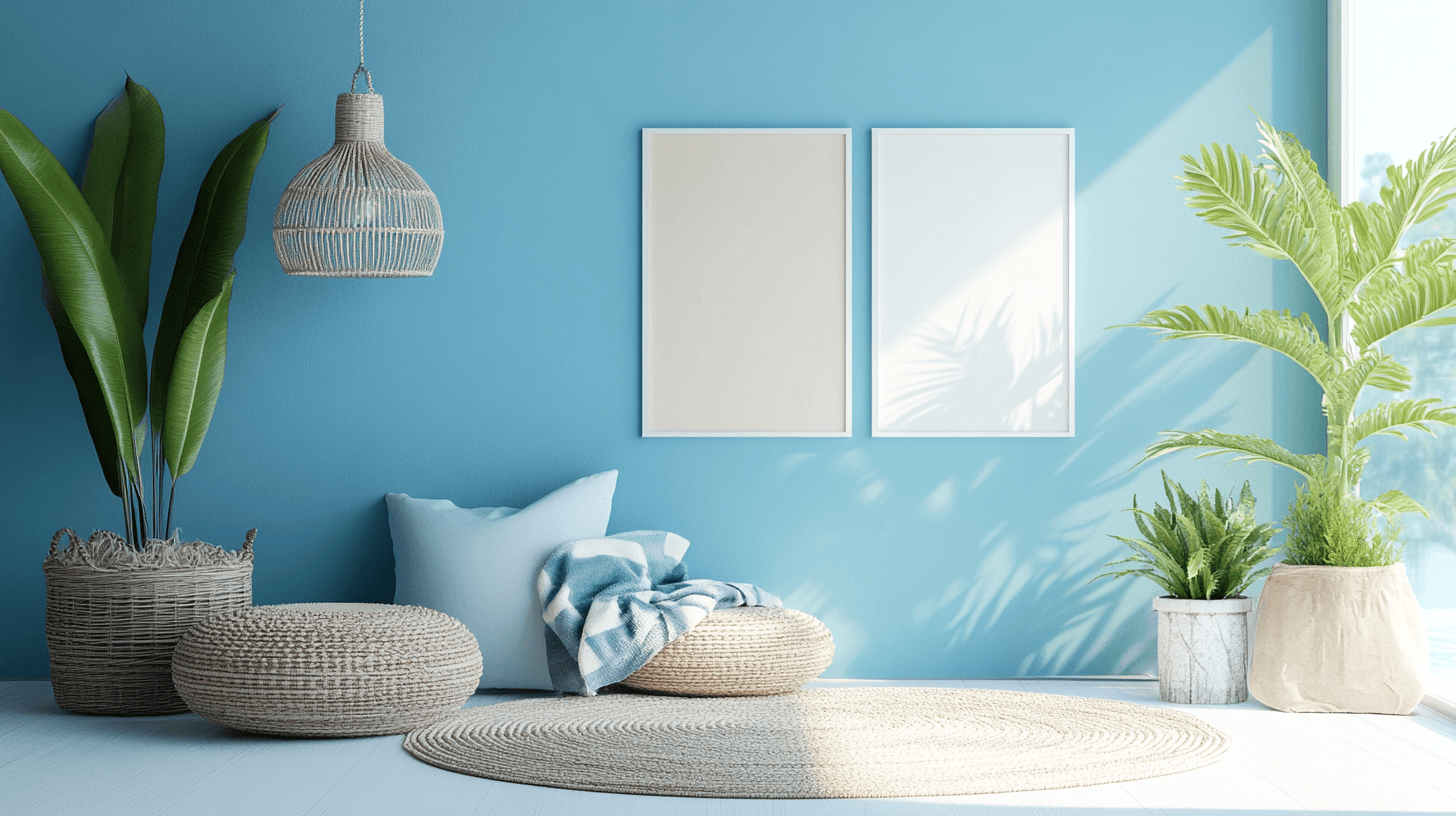 Coastal Woonkamer - sfeervolle woonkamer 12