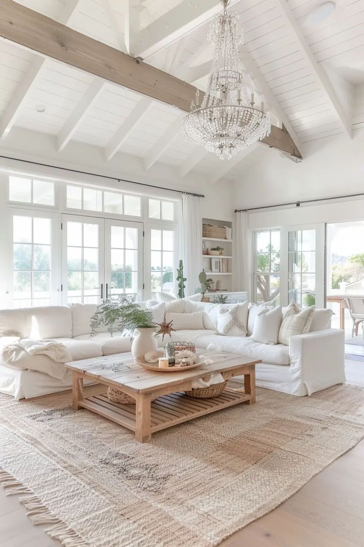 Coastal Woonkamer - sfeervolle woonkamer 4