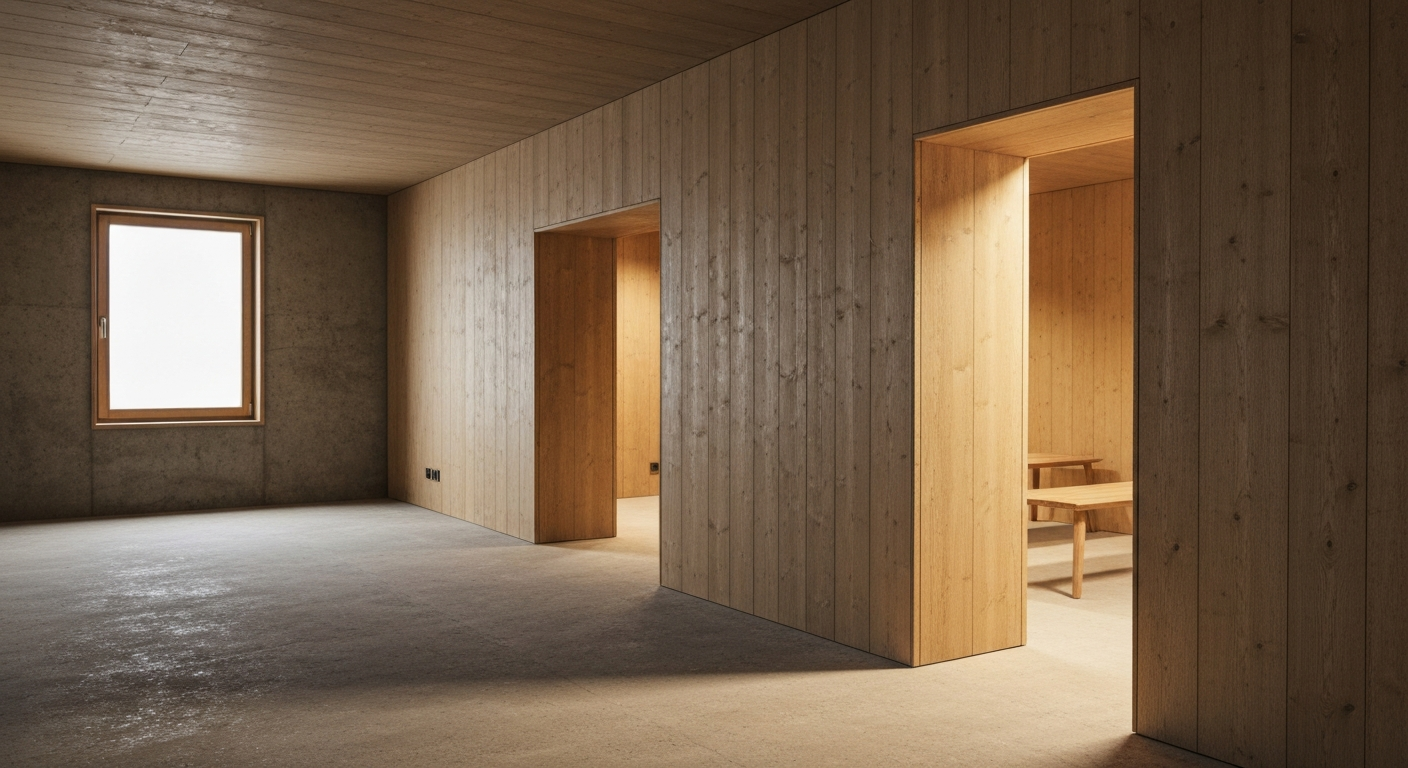 Comfort Maxxing Hal - detail van materialen en textuur