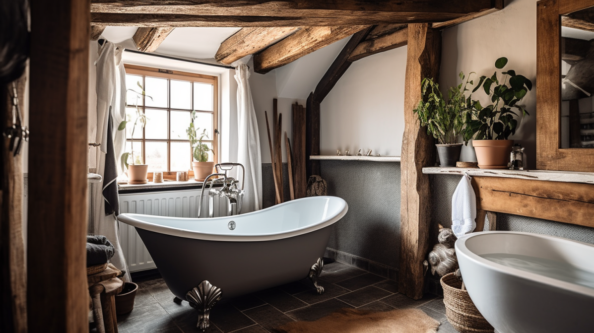 Cottagecore Badkamer - sfeervolle badkamer 8