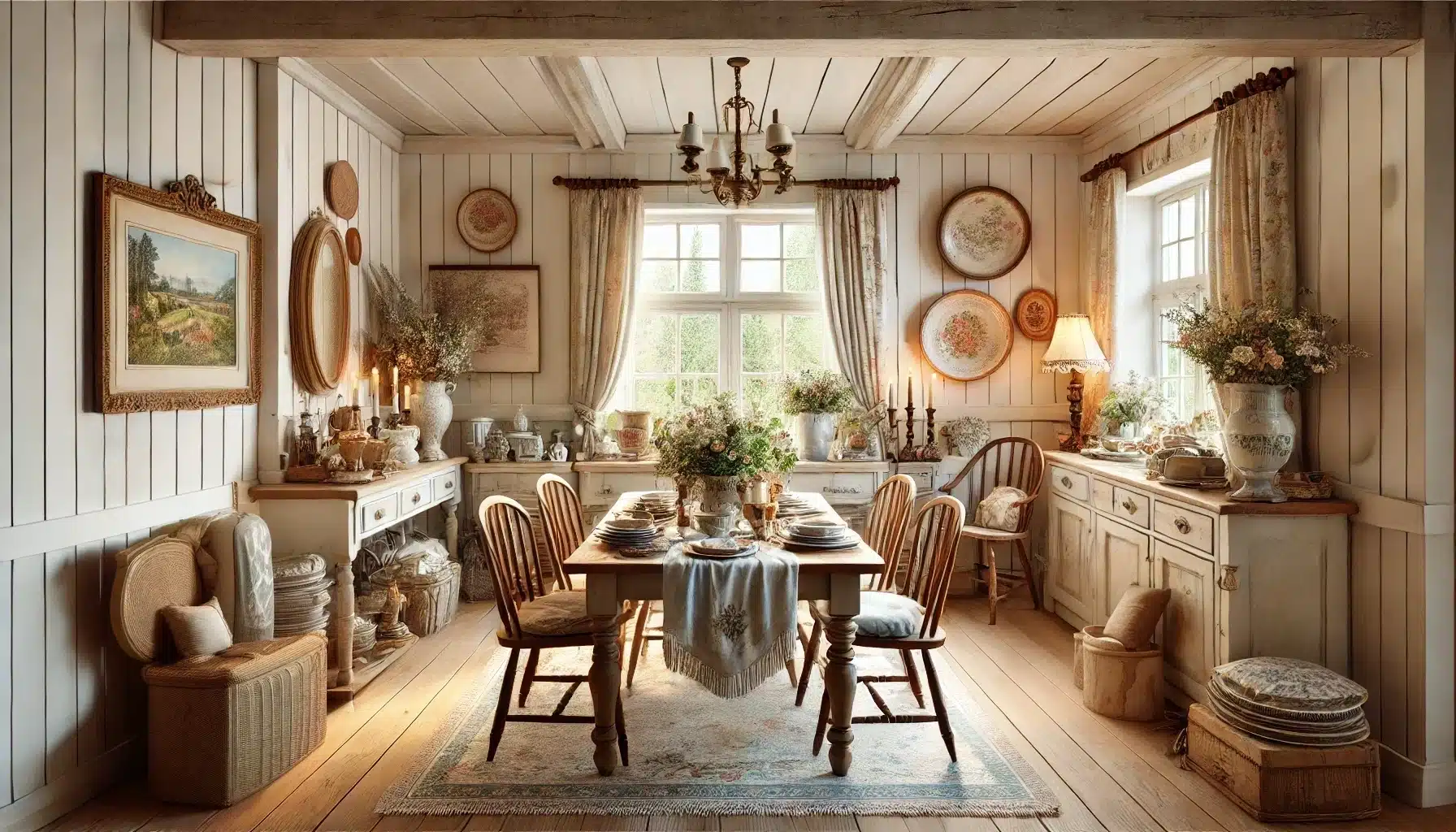 Cottagecore Eetkamer - sfeervolle eetkamer 5