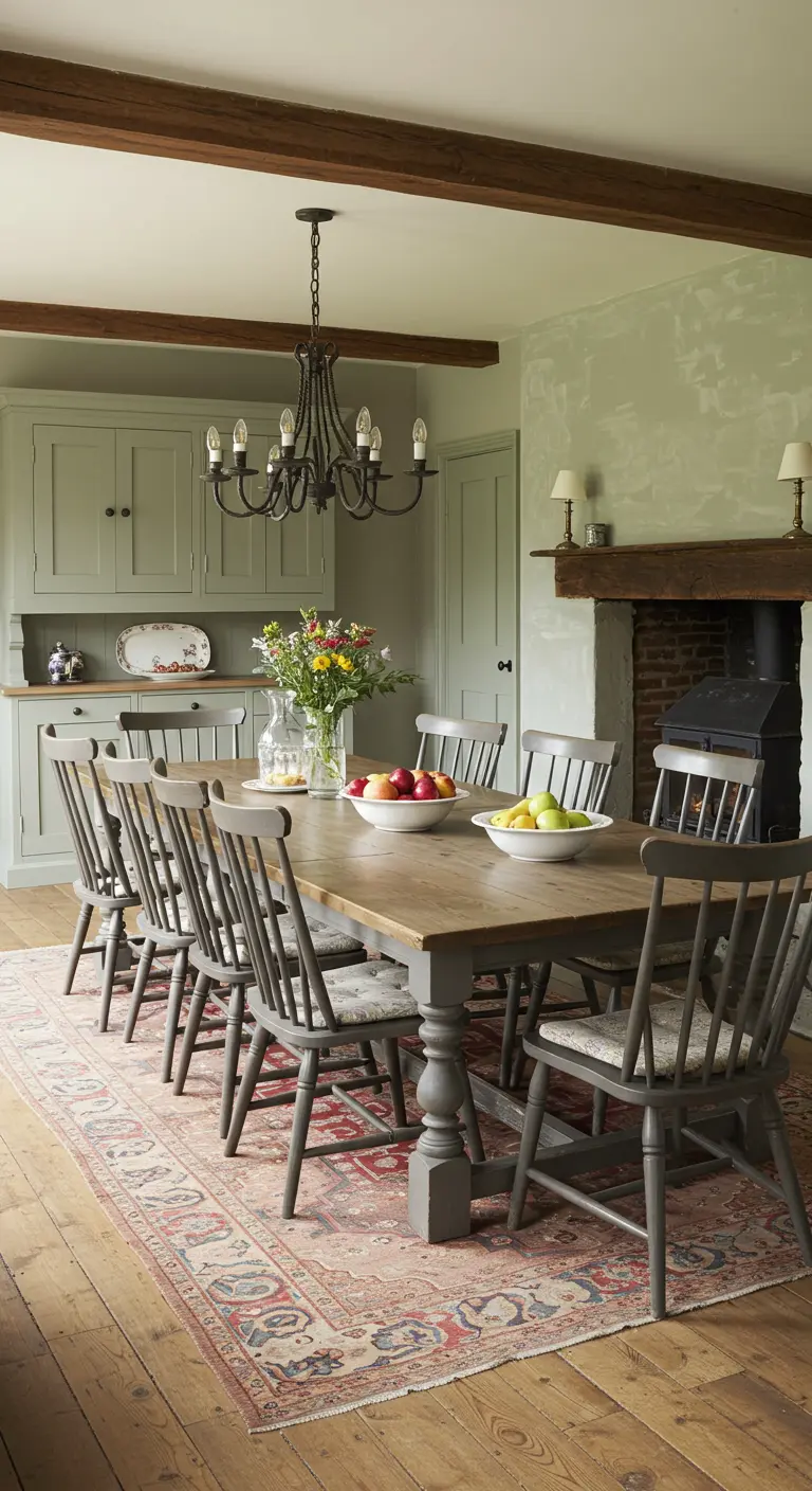 Cottagecore Eetkamer - sfeervolle eetkamer 8