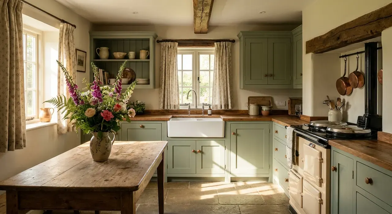 Cottagecore keuken