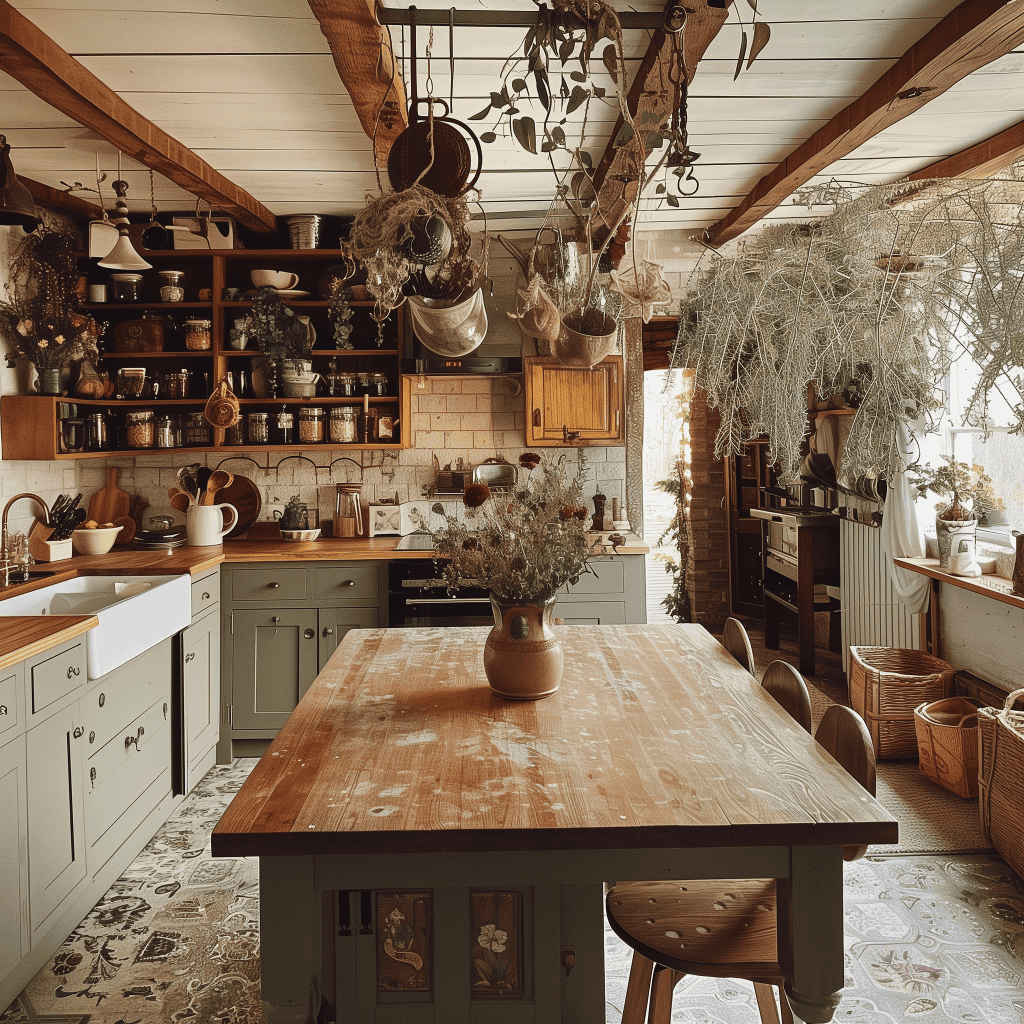 Cottagecore Keuken - sfeervolle keuken 11