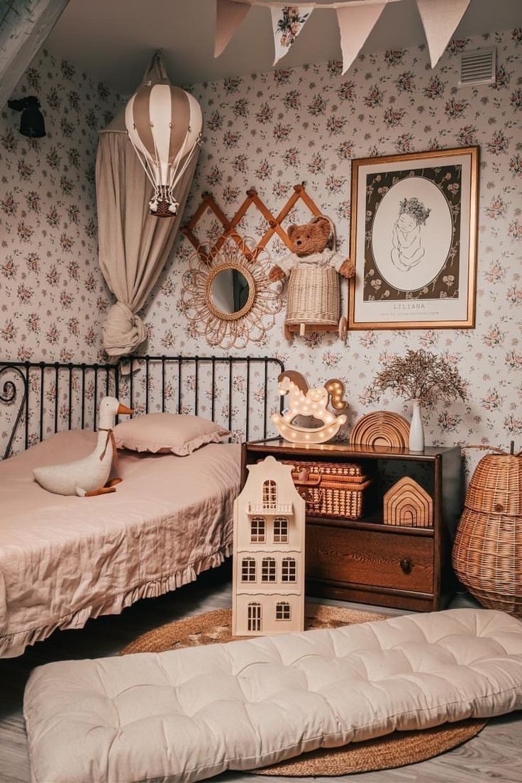 Cottagecore Kinderkamer - sfeervolle kinderkamer 19