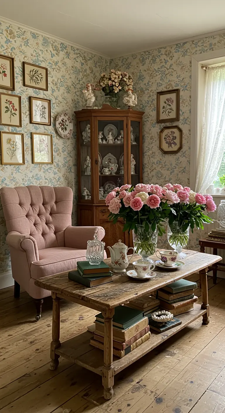 Cottagecore Werkkamer - sfeervolle werkkamer 16