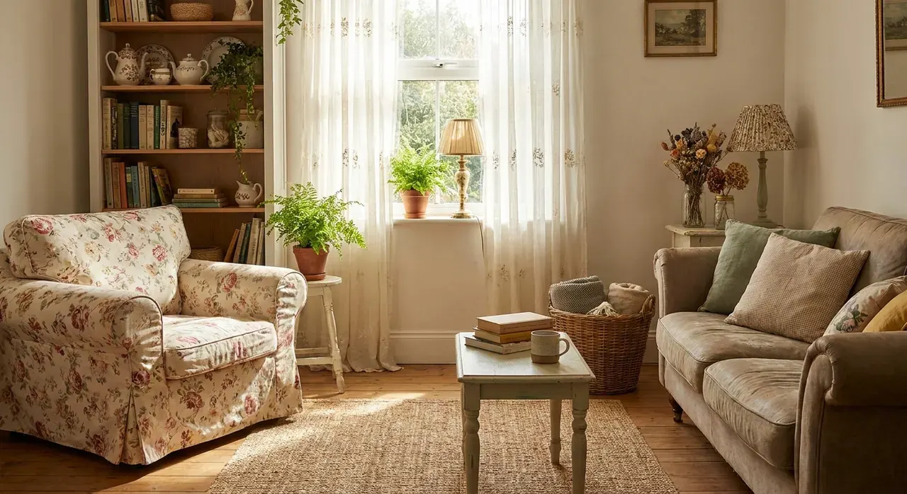 Cottagecore Woonkamer - budgetvriendelijke look