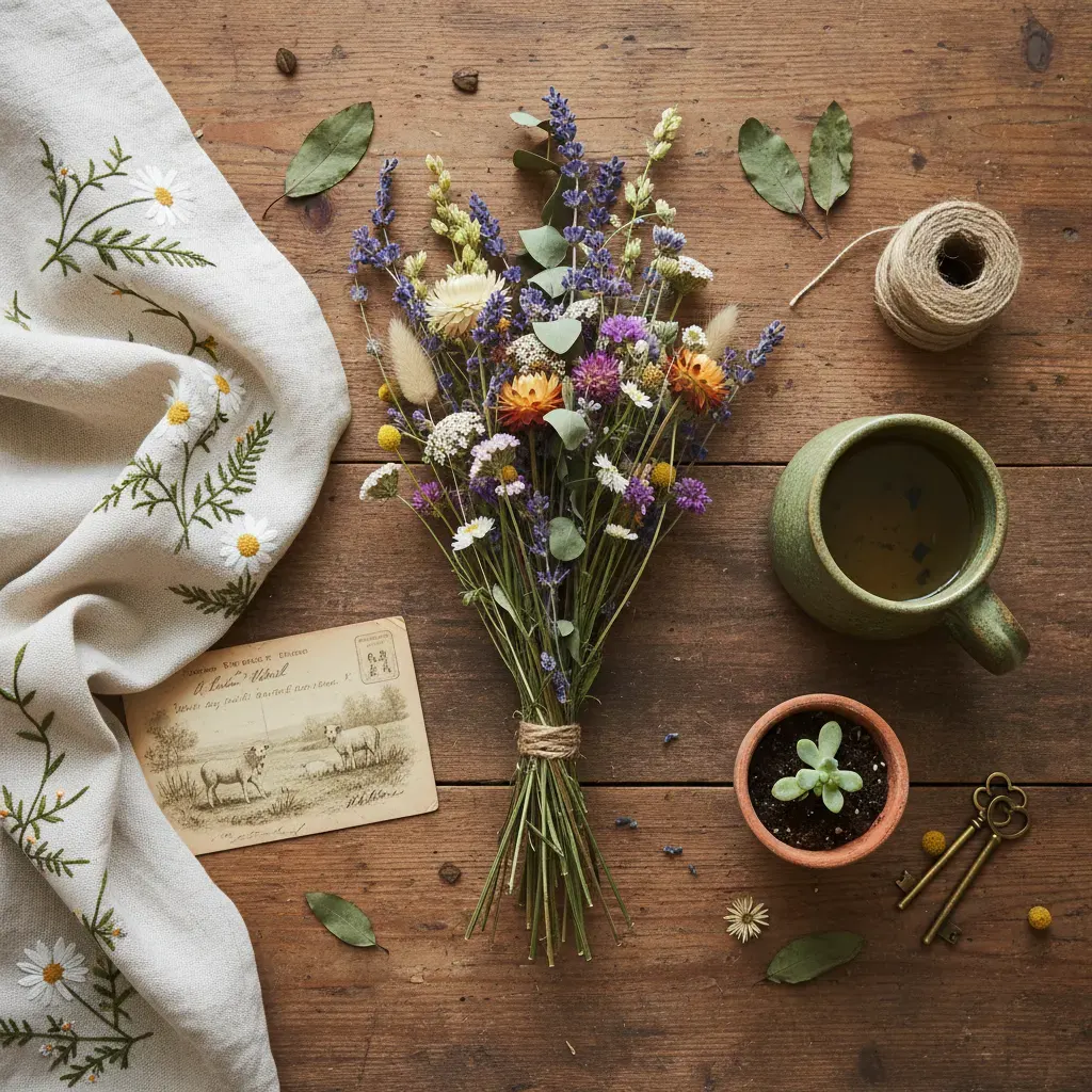 Cottagecore Woonkamer - inrichting en decoratie