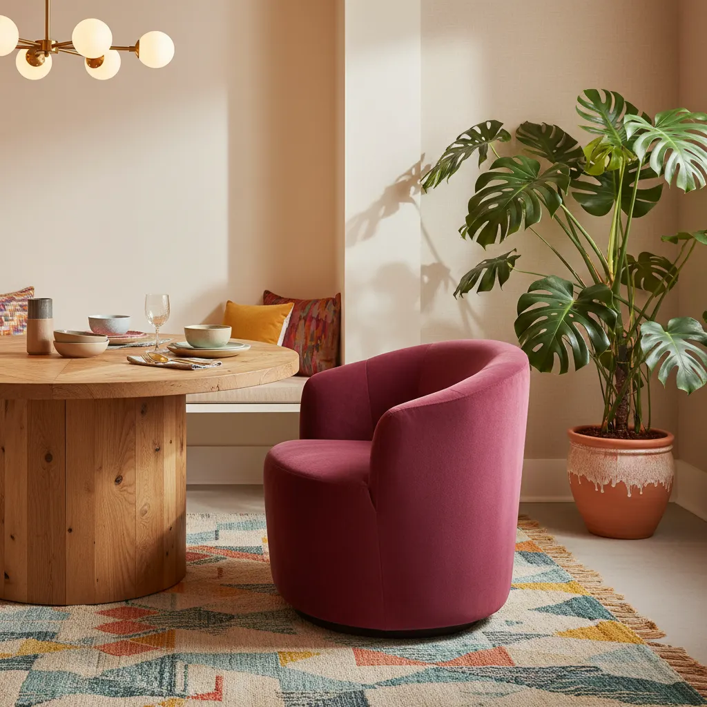 Dopamine Decor Eetkamer - kleurenpalet en sfeer