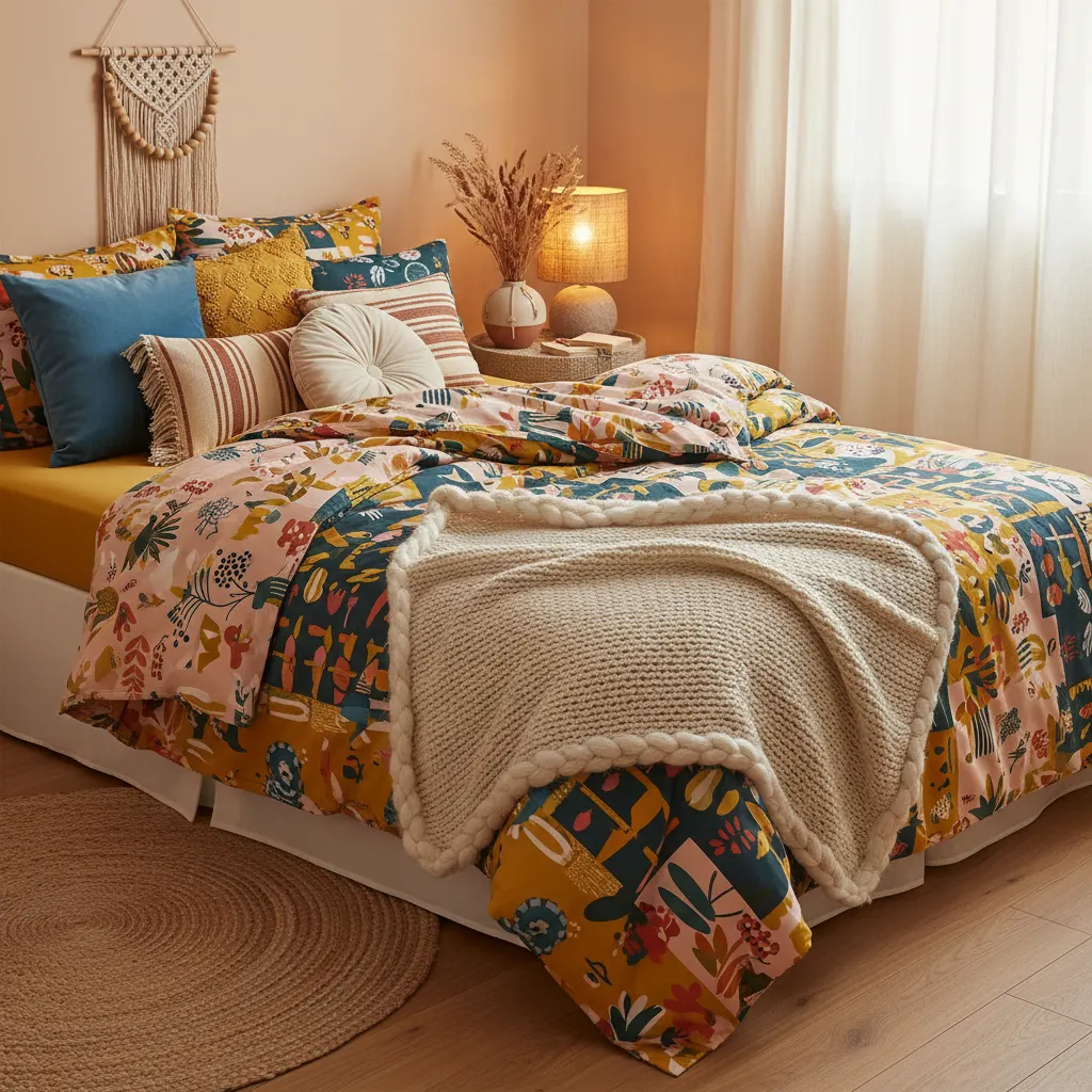 Dopamine Decor Slaapkamer - kleurenpalet en sfeer