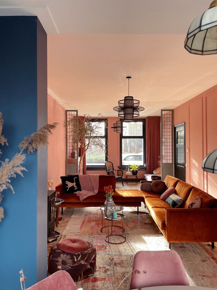 Dopamine Decor Woonkamer - sfeervolle woonkamer 2