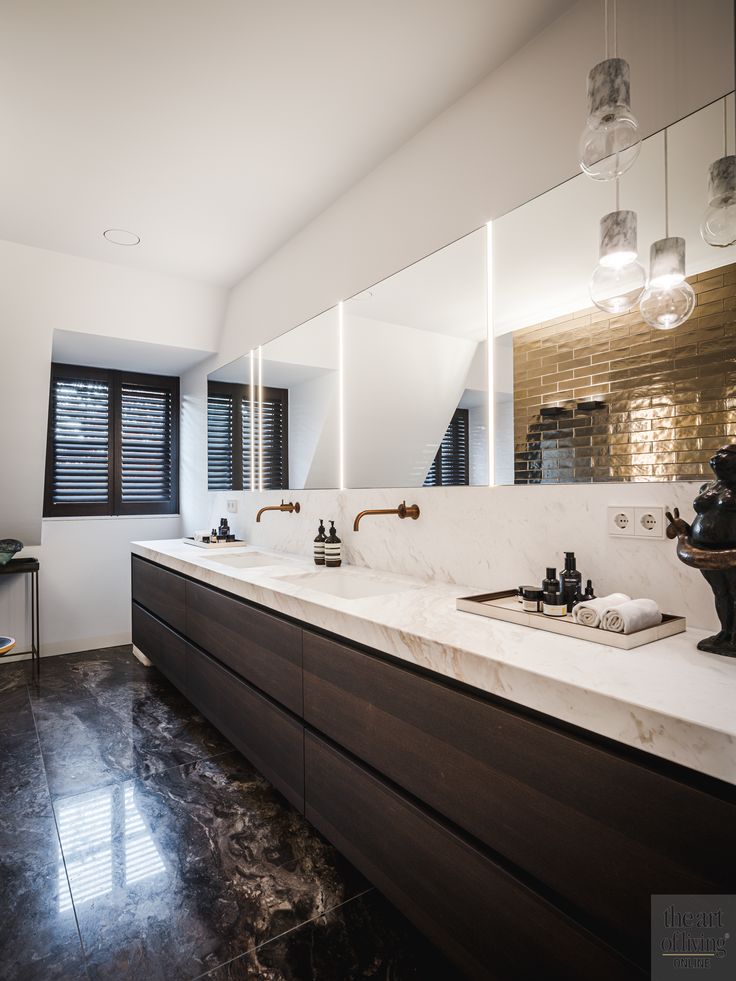 Eclectisch Badkamer - sfeervolle badkamer 1