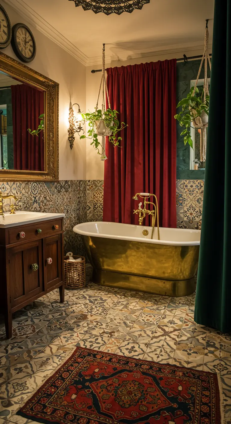 Eclectisch Badkamer - sfeervolle badkamer 12