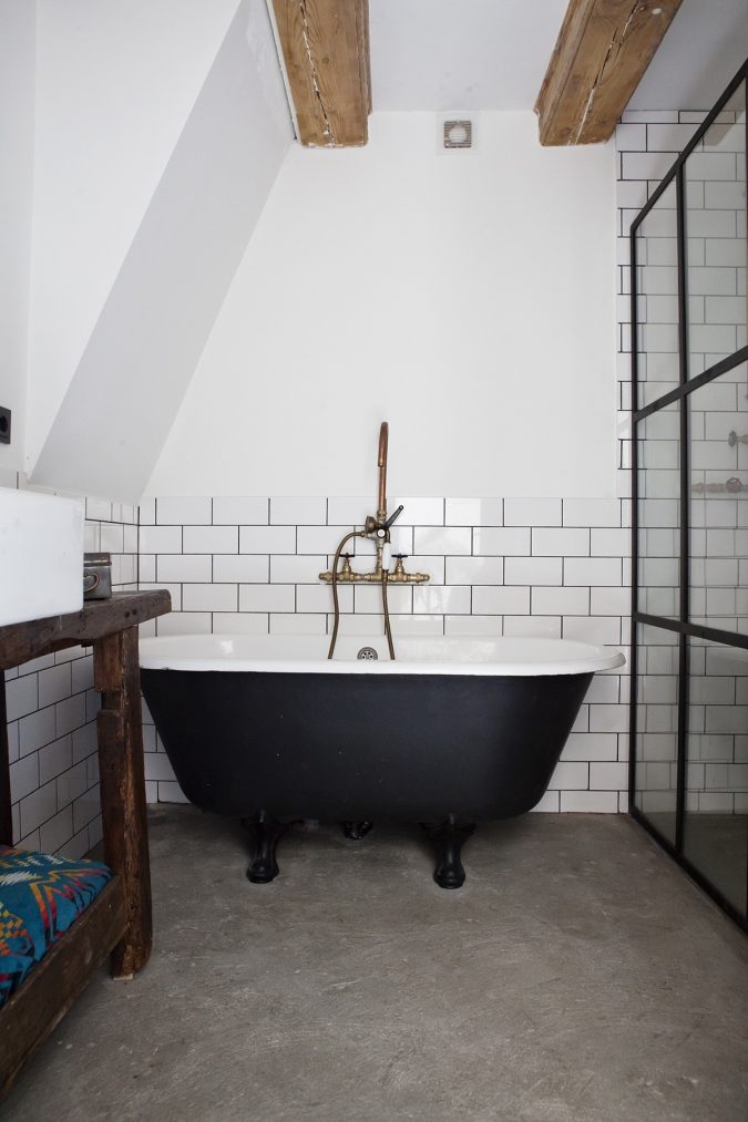 Eclectisch Badkamer - sfeervolle badkamer 5