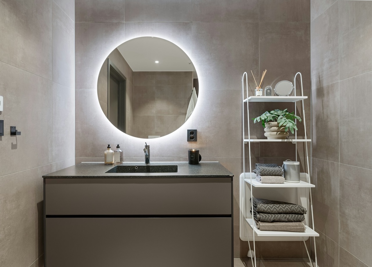 Eclectisch Badkamer - sfeervolle badkamer 9