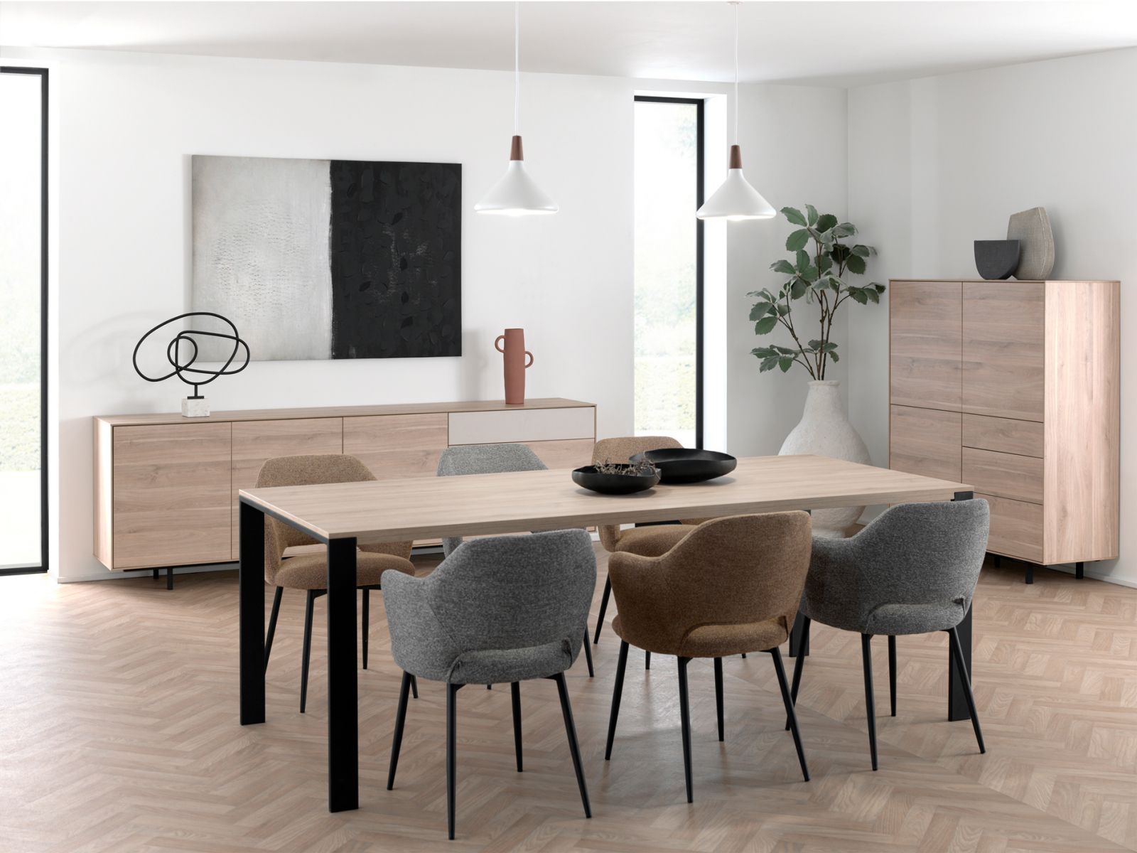 Eclectisch Eetkamer - sfeervolle eetkamer 18