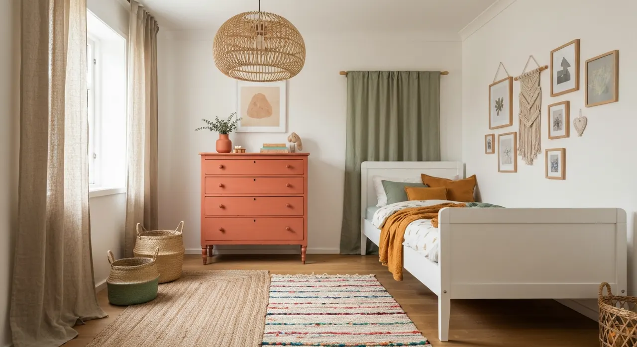 Eclectisch kinderkamer