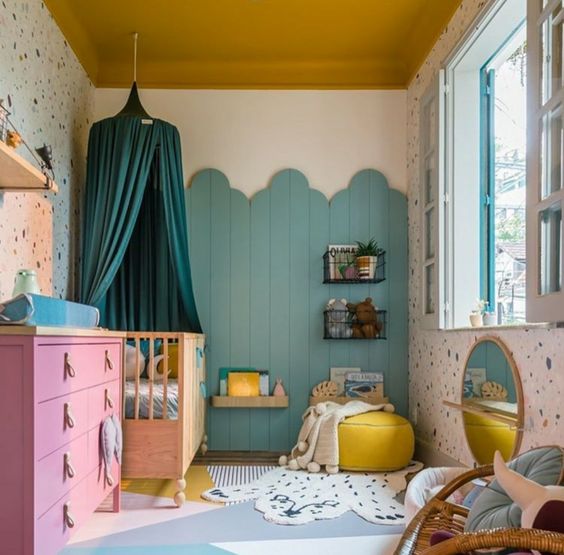 Eclectisch Kinderkamer - sfeervolle kinderkamer 4