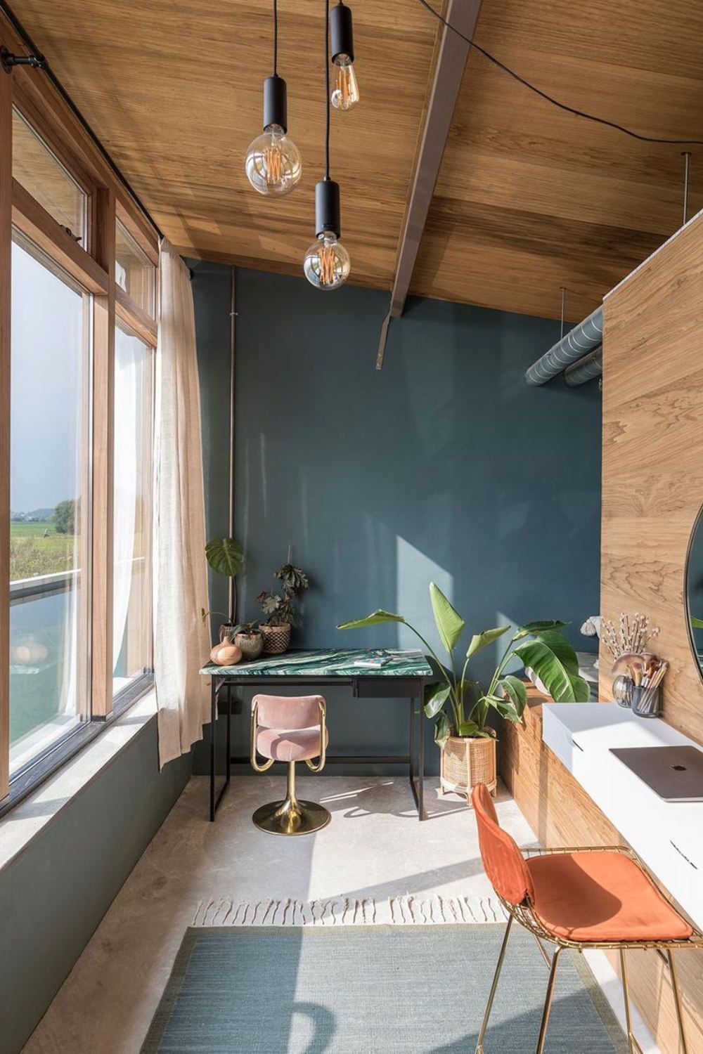 Eclectisch Werkkamer - sfeervolle werkkamer 9