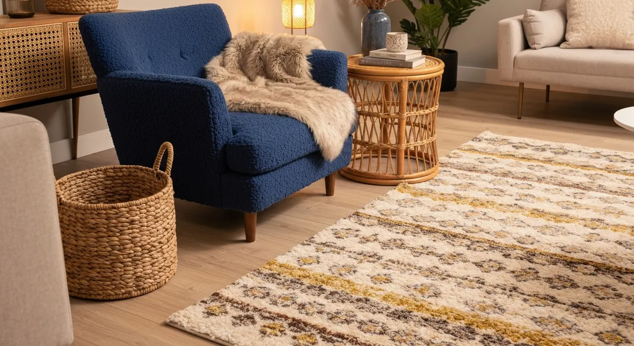 Eclectisch Woonkamer - kleurenpalet en sfeer