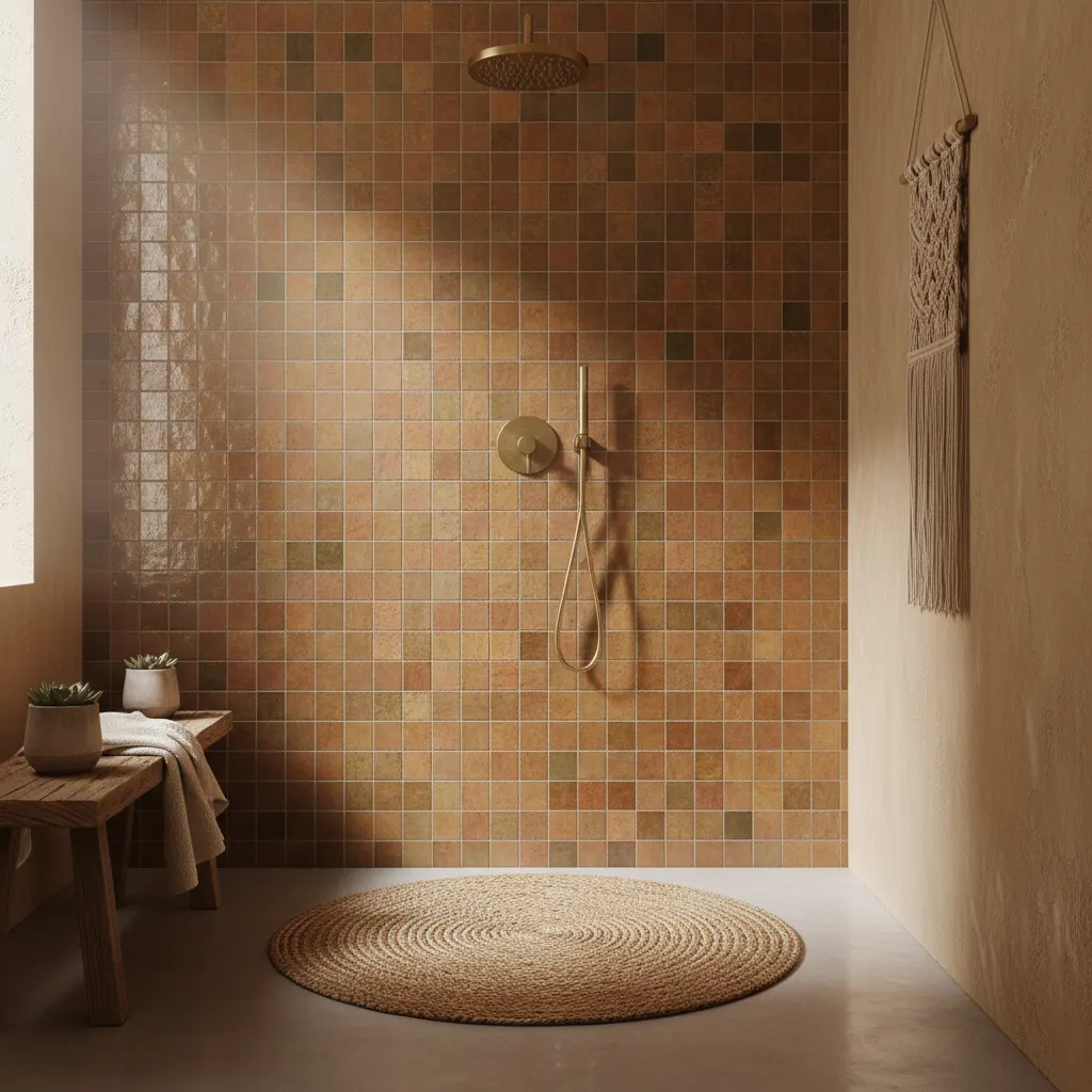 Ethnostijl Badkamer - kleurenpalet en sfeer