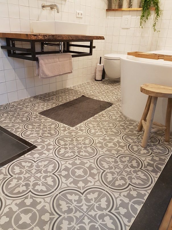 Ethnostijl Badkamer - sfeervolle badkamer 16