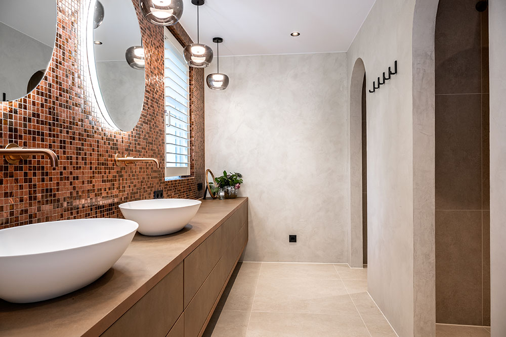 Ethnostijl Badkamer - sfeervolle badkamer 4