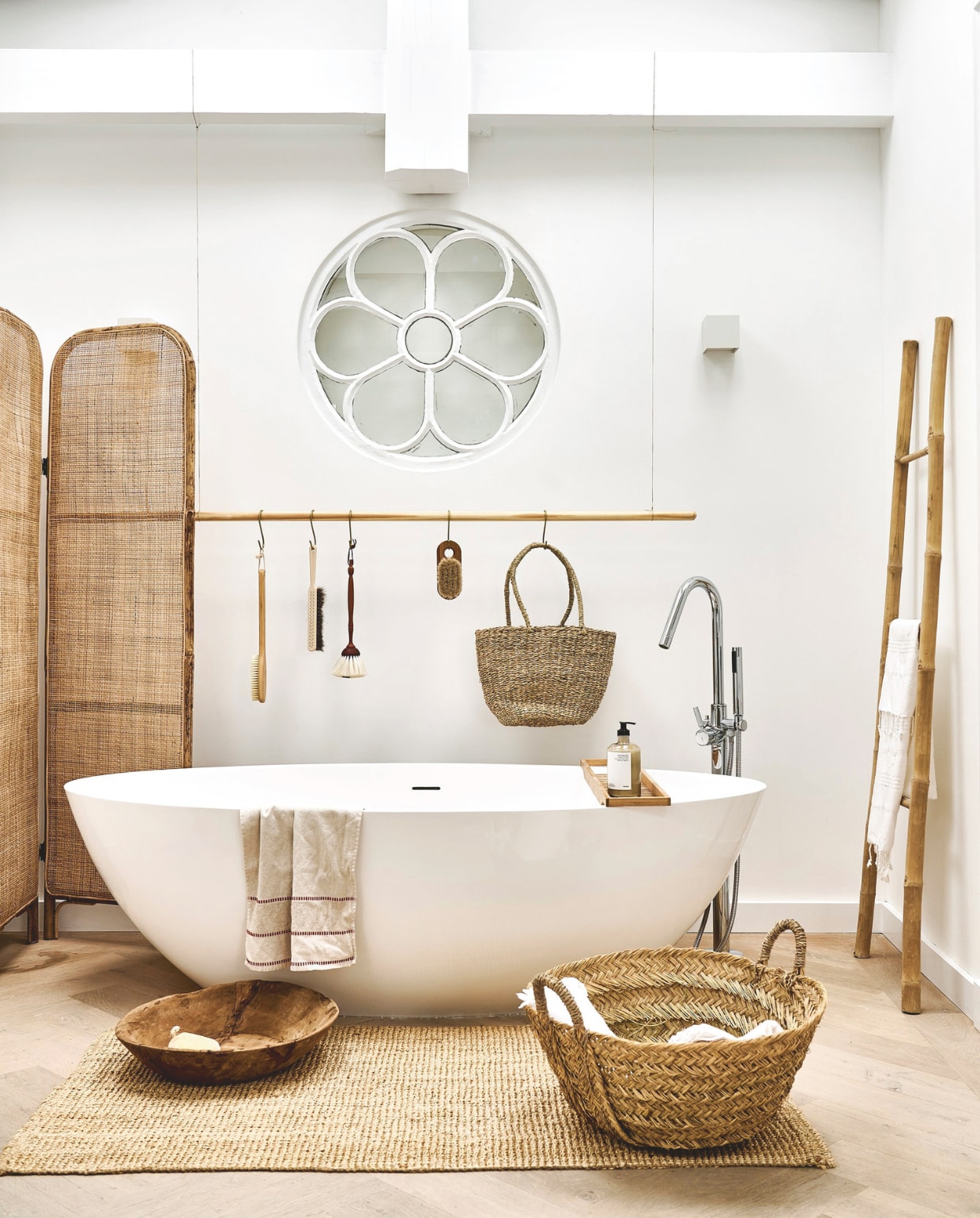 Ethnostijl Badkamer - sfeervolle badkamer 6