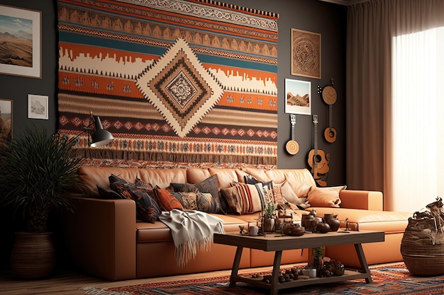 Ethnostijl Eetkamer - sfeervolle eetkamer 14