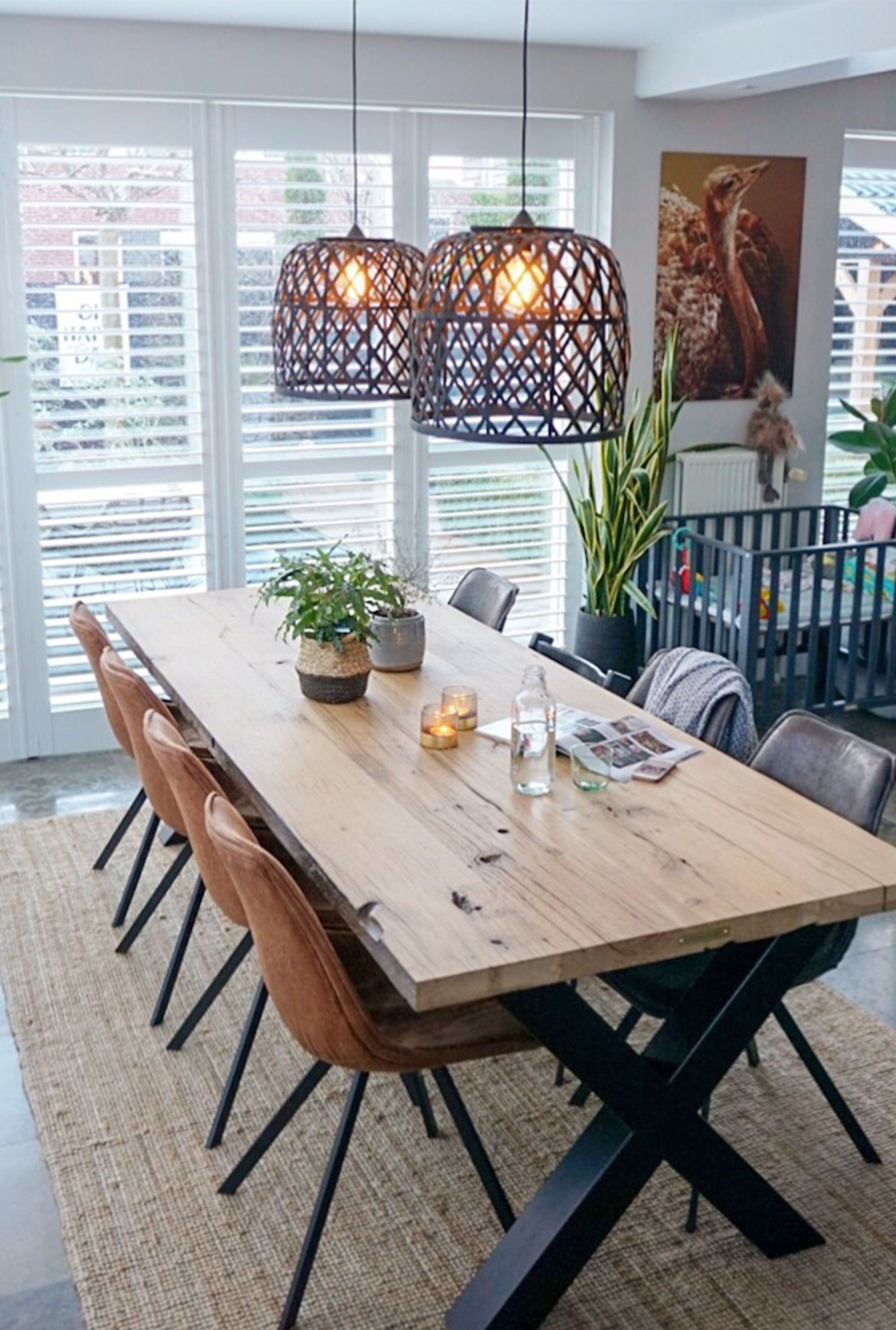 Ethnostijl Eetkamer - sfeervolle eetkamer 7