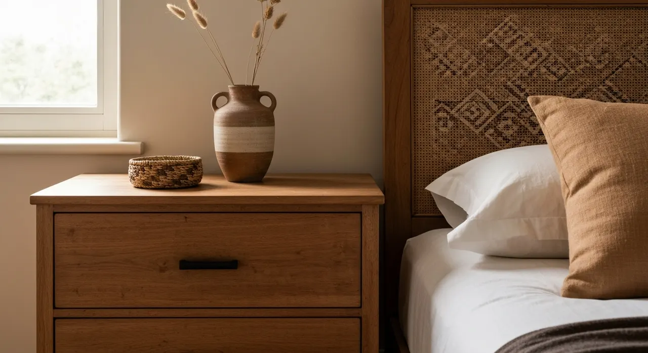 Ethnostijl Slaapkamer - kleurenpalet en sfeer