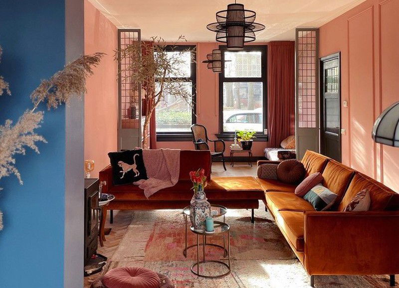 Ethnostijl Slaapkamer - sfeervolle slaapkamer 13