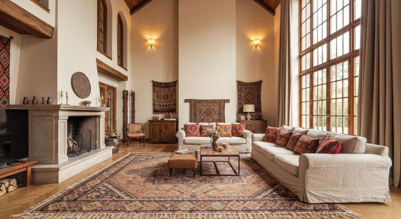 Ethnostijl woonkamer