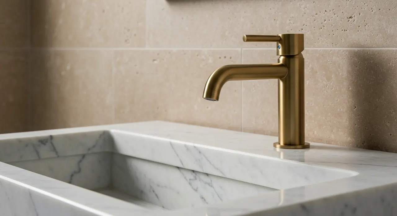 Grand Interiors Badkamer - detail van materialen en textuur