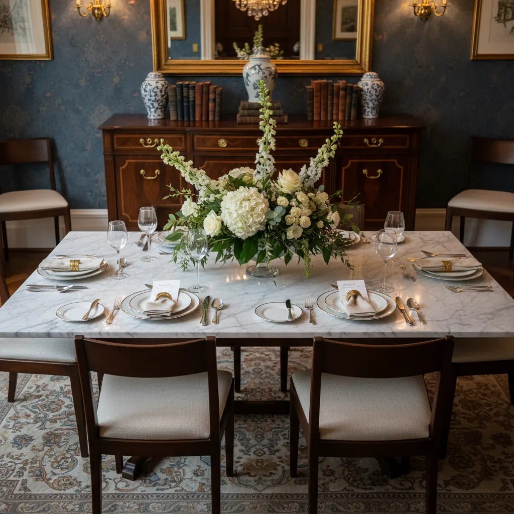 Grand Interiors Eetkamer - kleurenpalet en sfeer