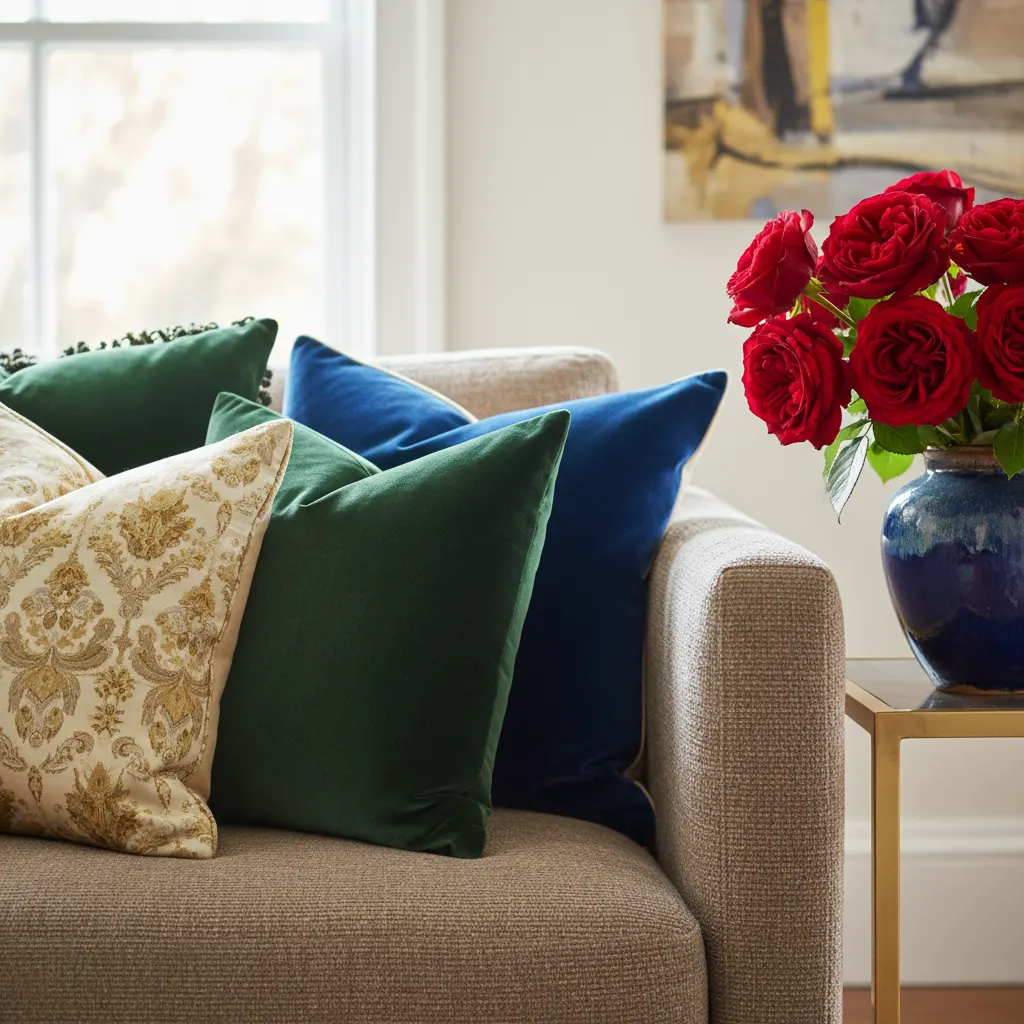 Grand Interiors Woonkamer - detail van materialen en textuur