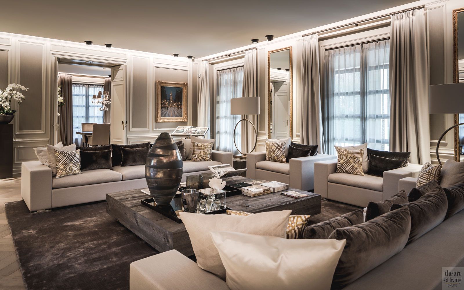 Grand Interiors Woonkamer - sfeervolle woonkamer 4