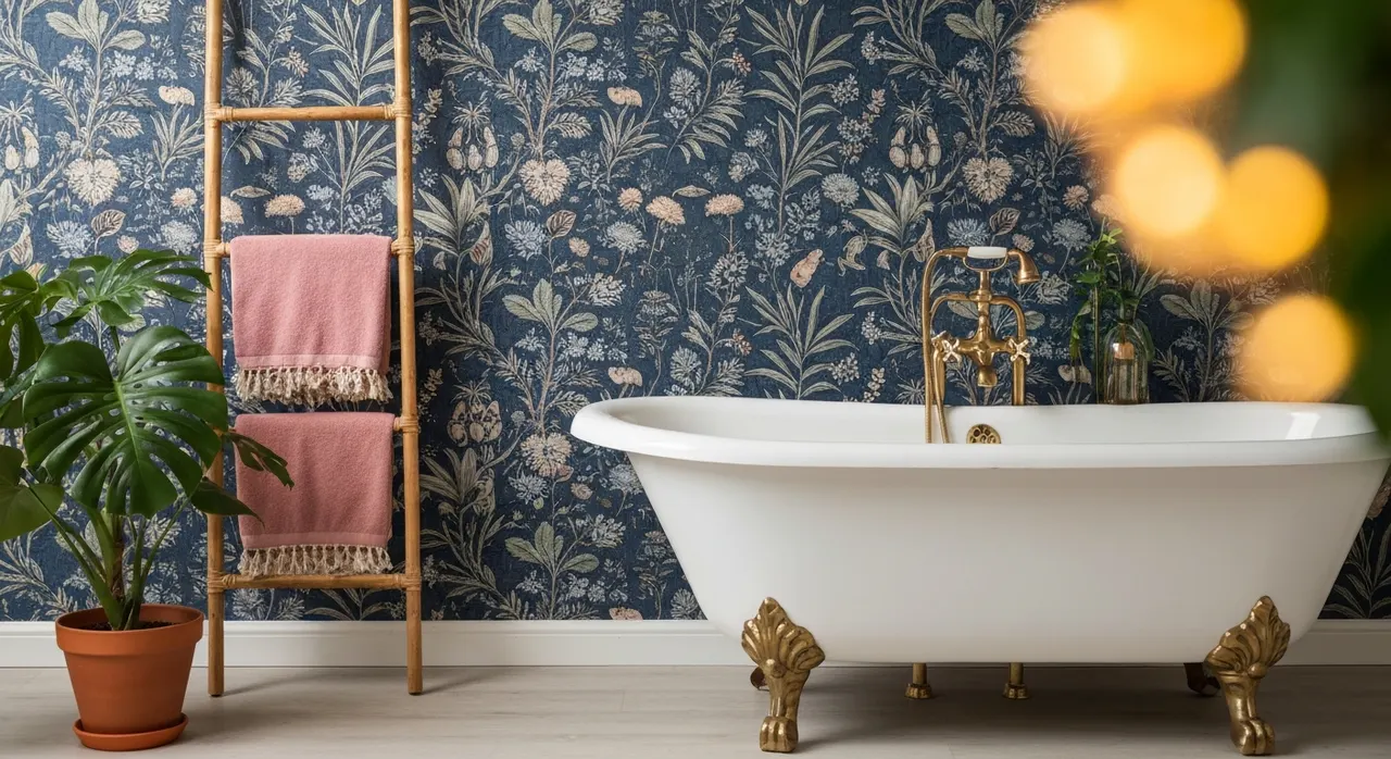 Grandmillennial Badkamer - kleurenpalet en sfeer