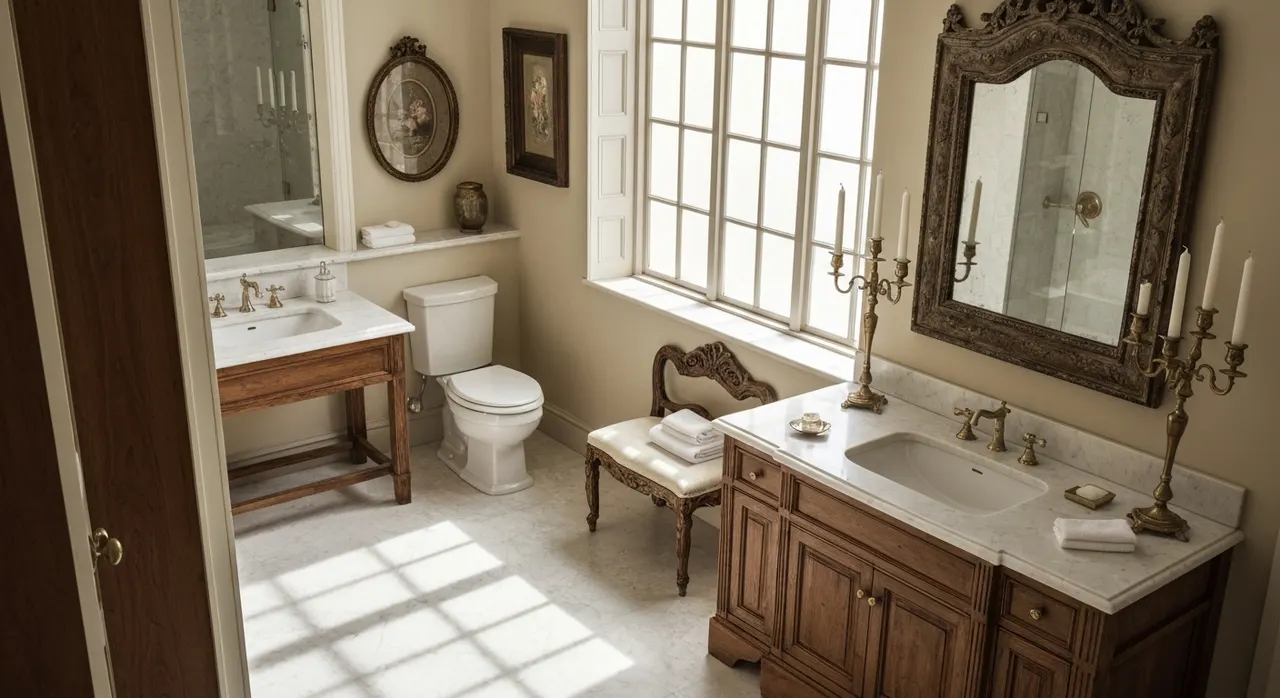 Grandmillennial Badkamer - inrichting en decoratie