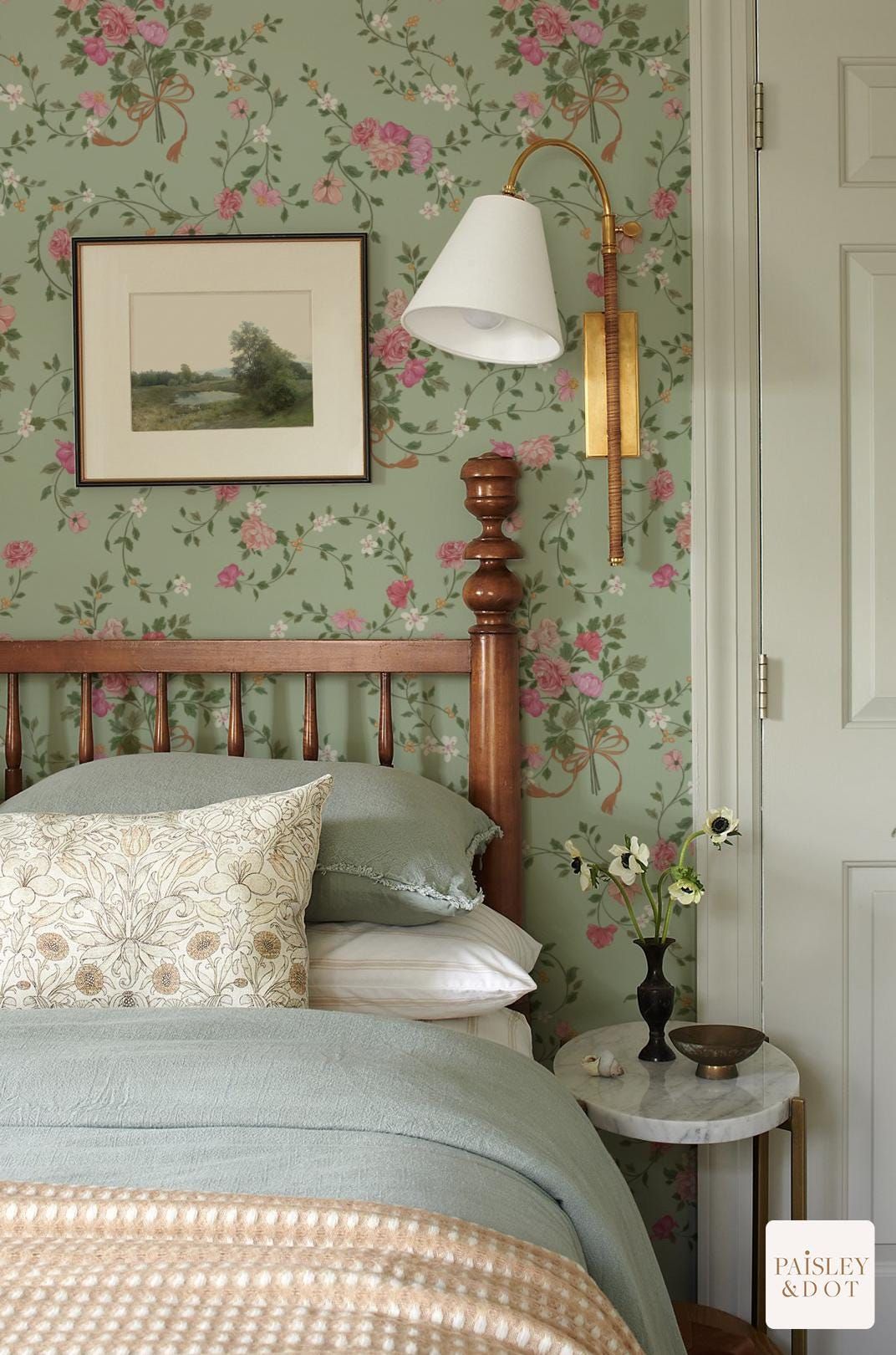 Grandmillennial Badkamer - sfeervolle badkamer 2